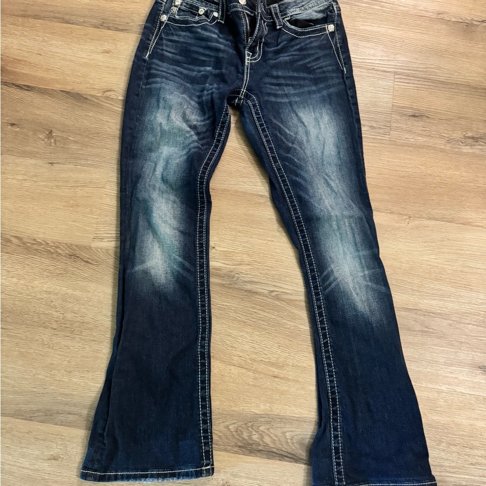 Miss Me Blue Boot Cut Jeans
